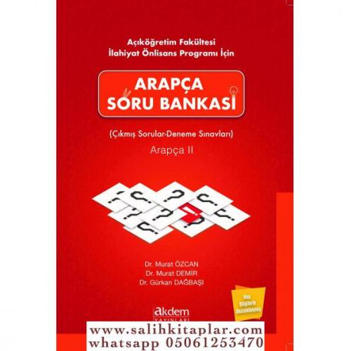 Arapça Soru Bankası ( Çıkmış Sorular- Deneme Sınavları) Arapça II